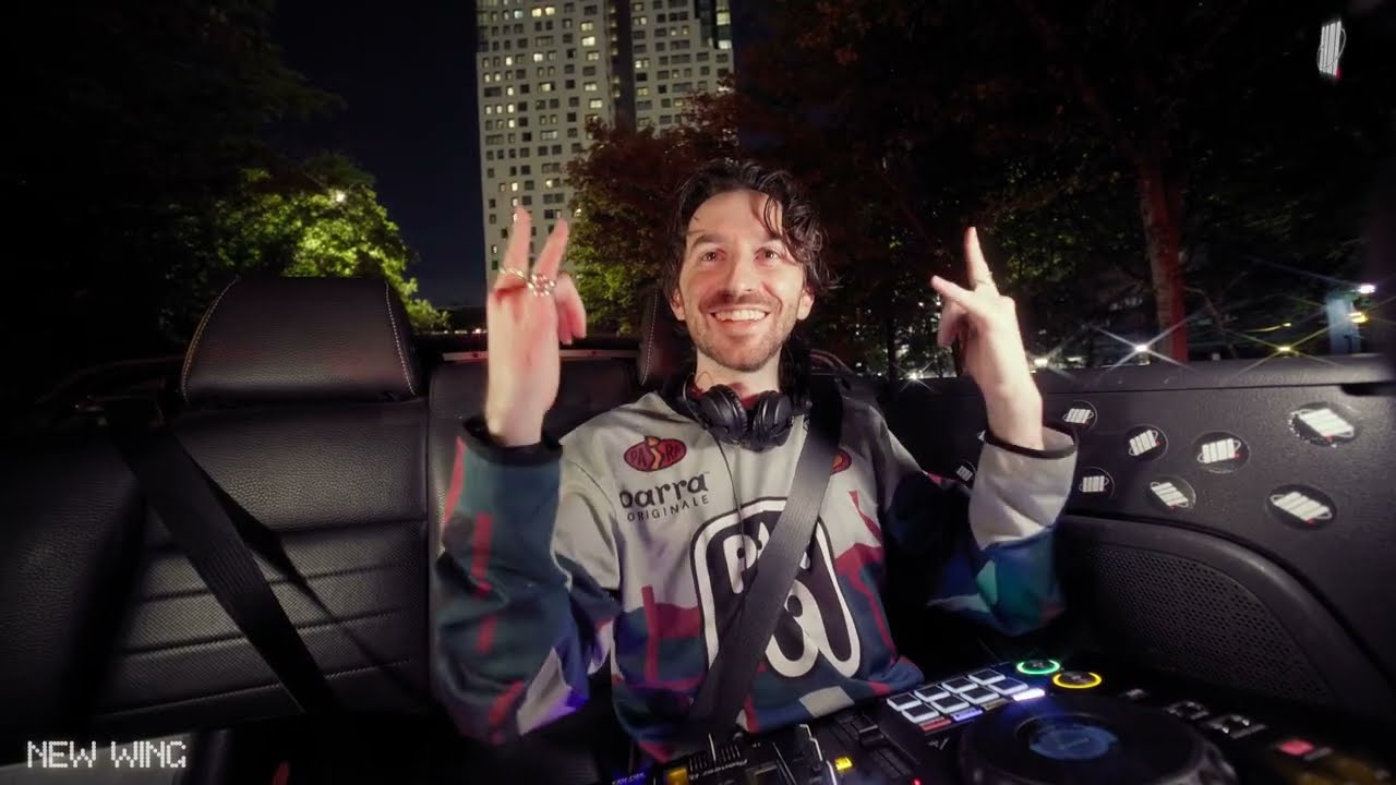 New Wing performing a DJ set